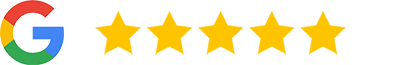 5 review stars from Google