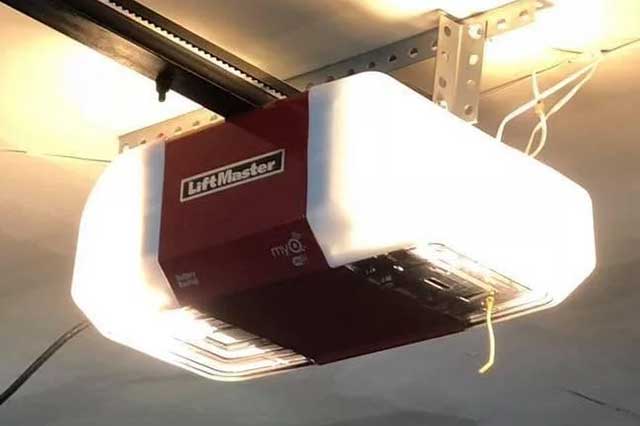 a garage door opener